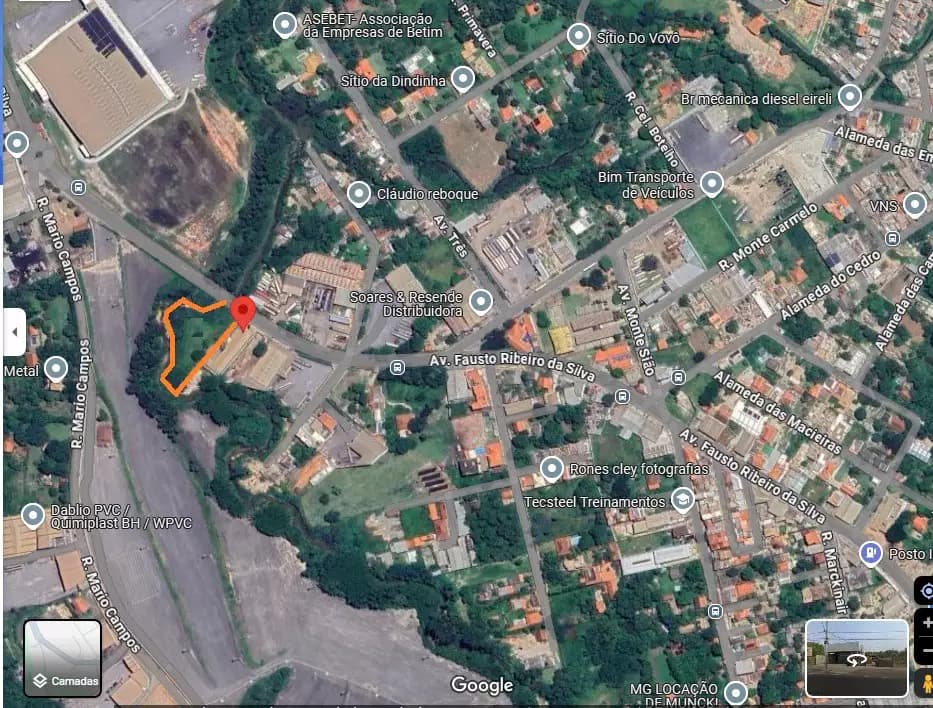 Terreno em Betim bairro Bandeirinhas - OPORTUNIDADE Área Comercial e Industrial para venda