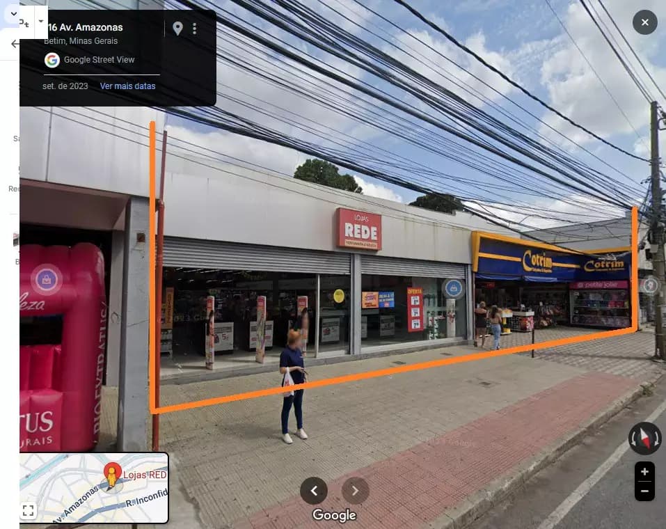 Loja a venda em Betim no principal centro comercial Av Amazaonas