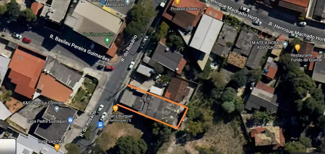Ótimo Lote comercial em Betim Rua do Rosário bairro Angola
